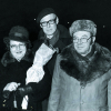 Л.В. Канторович и его супруга Наталия Владимировна в стокгольмском аэропорту (прибытие на Нобелевские торжества). 1975 г.