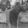 Л.В. Канторович и И.П. Натансон на прогулке (послевоенные годы).